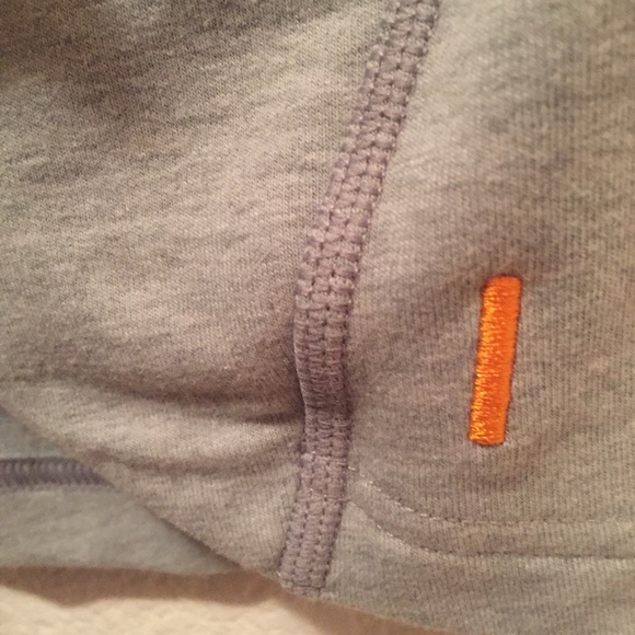 Lucy Open Front Oversized Sweatshirt Gray Small - Picture 5 of 7